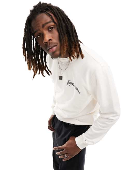Tommy jeans classic crew neck sweatshirt new arrivals