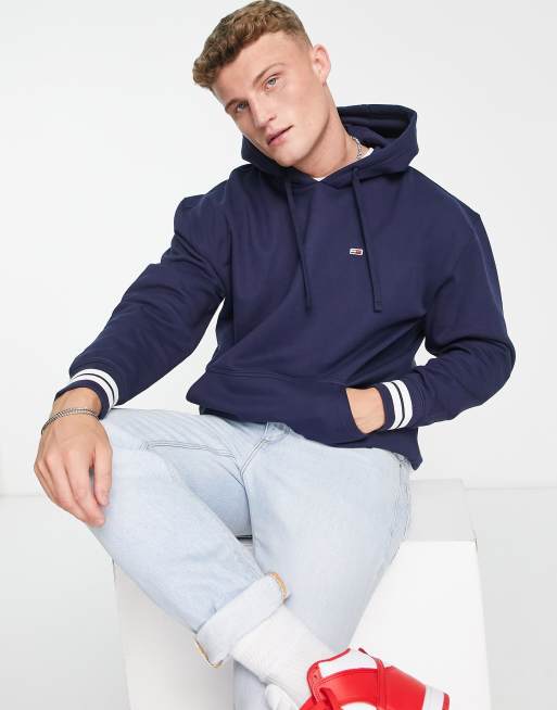 Tommy jeans collegiate logo hot sale sweatshirt