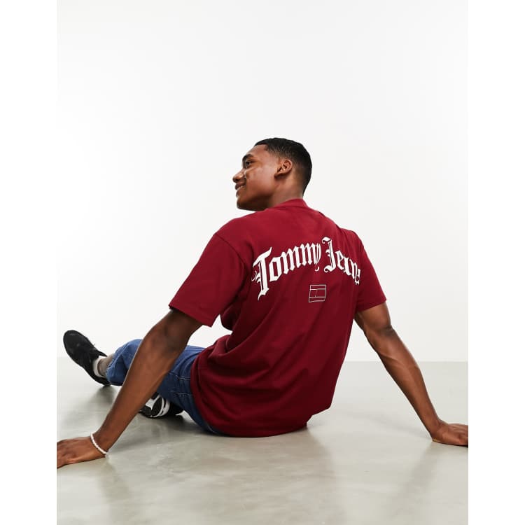 Tommy jeans store red shirt