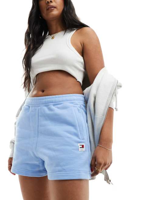 Tommy Jeans relaxed sweat shorts in blue