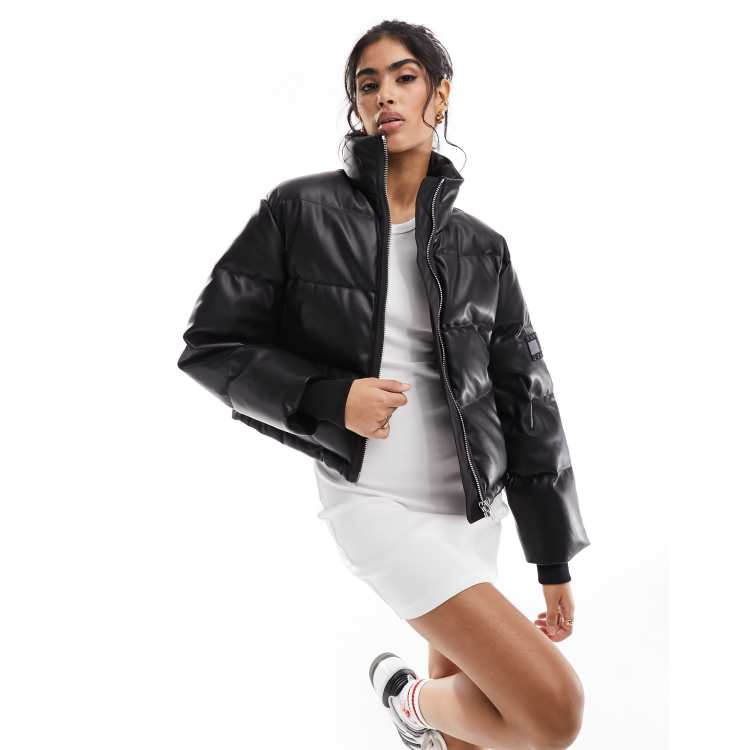Tommy Jeans Remastered Alaska puffer jacket in black | ASOS