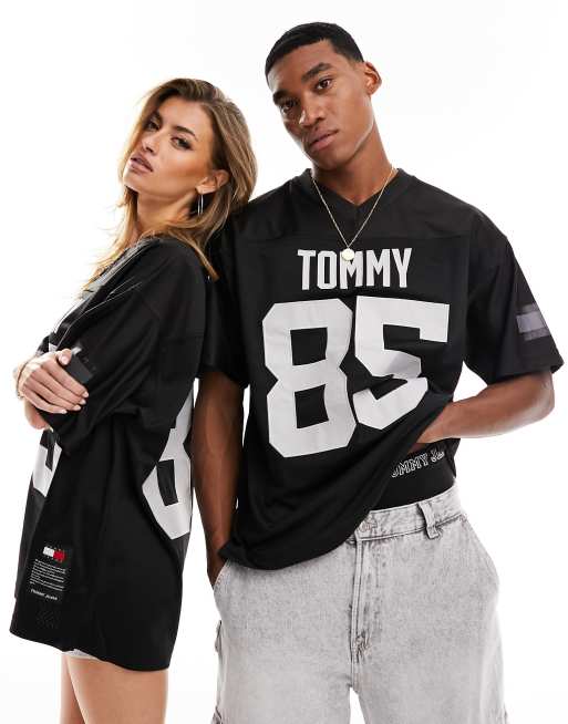 Tommy Jeans Remastered unisex jersey shirt in black