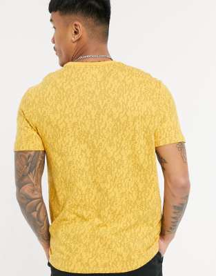 yellow tommy jeans crew neck