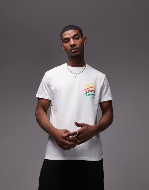 Tommy Jeans repeat signature back print t-shirt in navy - view 1