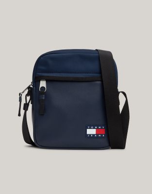 Tommy Jeans Reporter Bag in Blue Grey