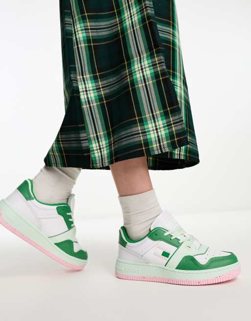 Green sneakers hot sale with jeans