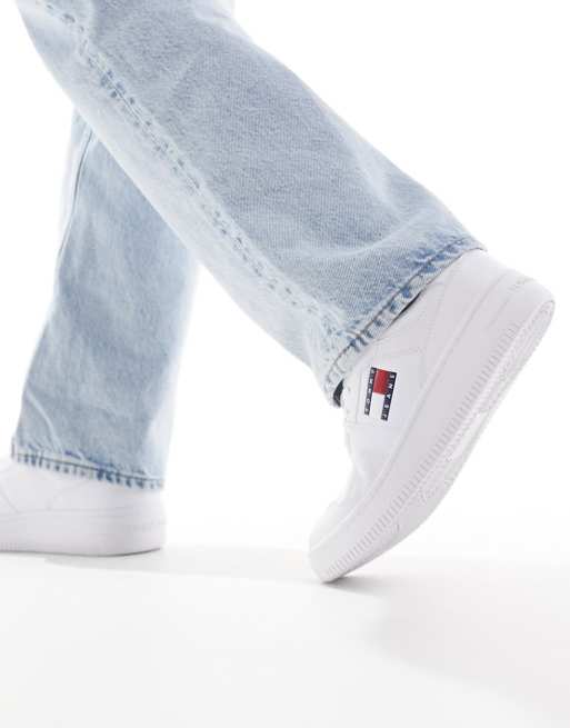 Tommy Jeans – Retro-Basketball-Sneaker in Weiß, 5 von 5