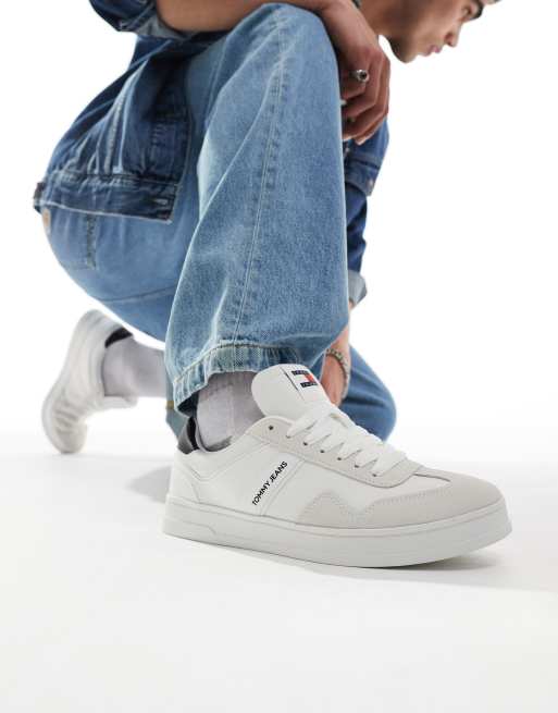 Tommy Jeans – Retro Cupsole – Biało-czarne buty sportowe