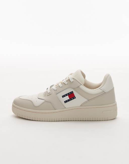 Tommy Jeans - Retro - Essential - Sneakers in ivoorwit, 2 van 5