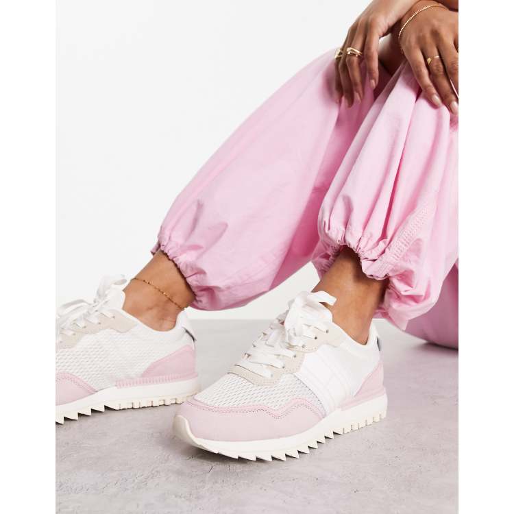 Tommy hilfiger store trainers pink