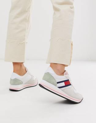 tommy jeans retro flag sneaker