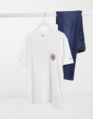 tommy jeans retro logo tee