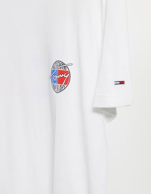 white tommy jeans shirt