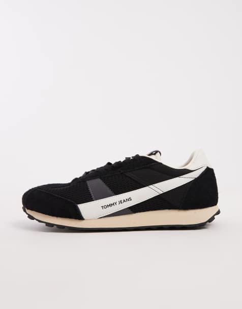 Tommy Jeans – Retro-Laufsneaker in Schwarz  - view 1