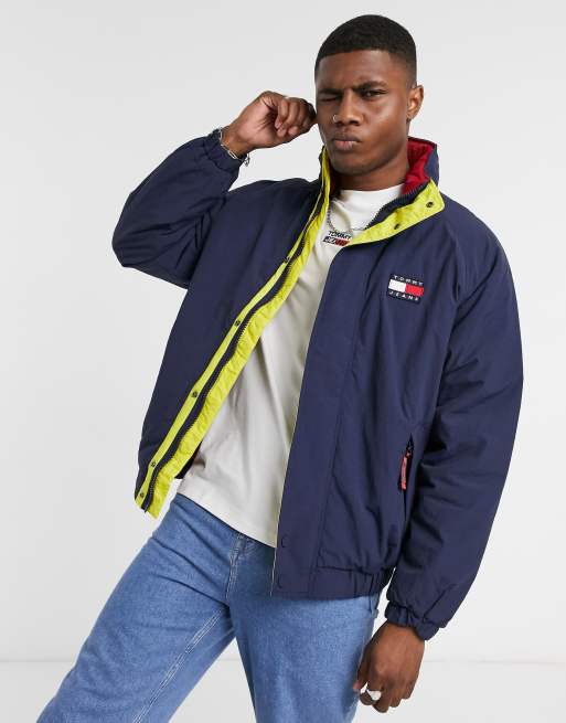 ASOS retro Jeans jacket Tommy twilight padded navy in |