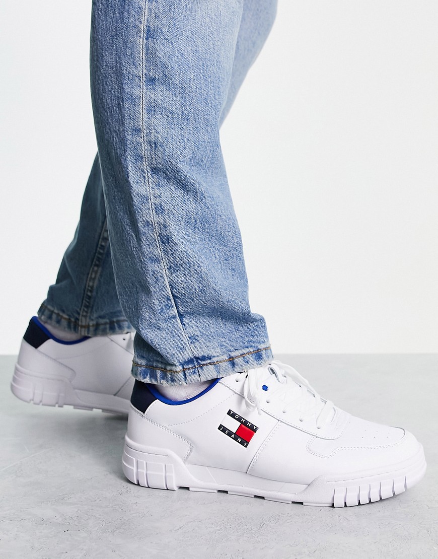 Tommy Jeans retro sneakers in white