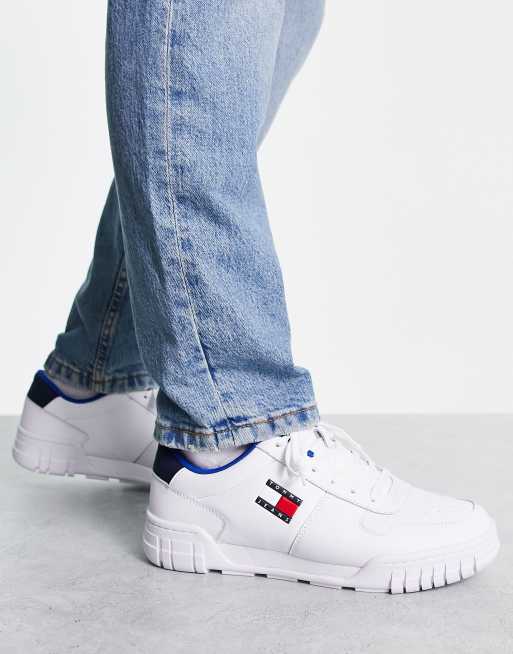 Tommy Jeans - Retro sneakers in wit