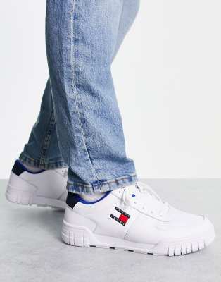 Tommy Jeans retro trainer in white