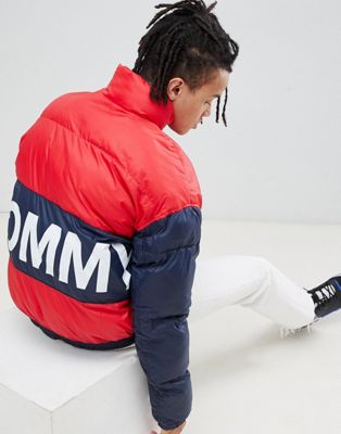 Tommy Jeans reversible padded jacket in 