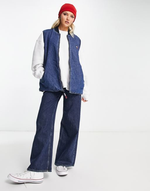 Tommy jeans on sale reversible gilet