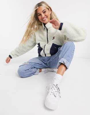 tommy hilfiger sherpa coat