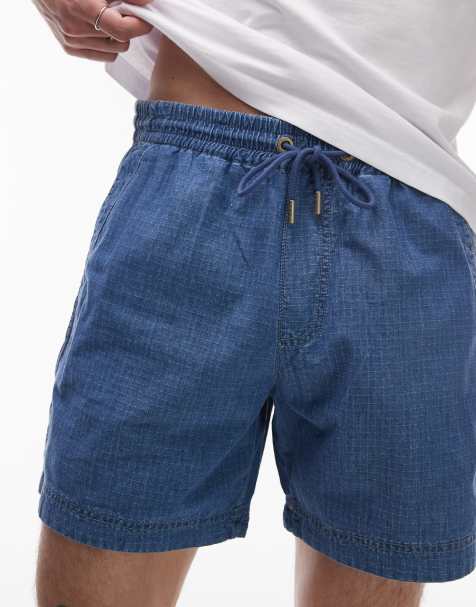 Tommy Jeans ripstop beach shorts in dark blue - view 1