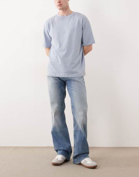 Tommy Jeans – Robbie – Mellanblå bootcut-jeans - view 1