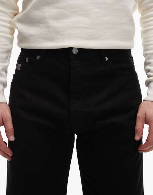 Tommy Jeans Robbie relaxed bootcut jeans in black , 4 of 5