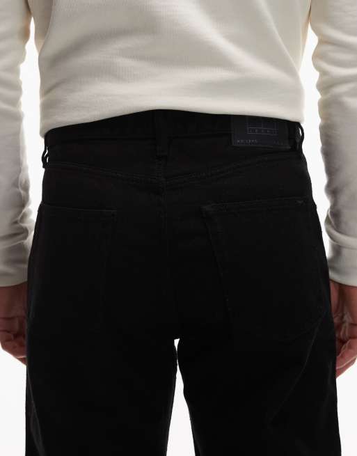 Tommy Jeans Robbie relaxed bootcut jeans in black , 5 of 5