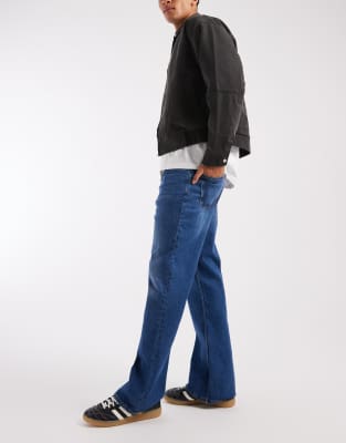 Tommy Jeans Robbie Relaxed Bootcut Jeans In Blue