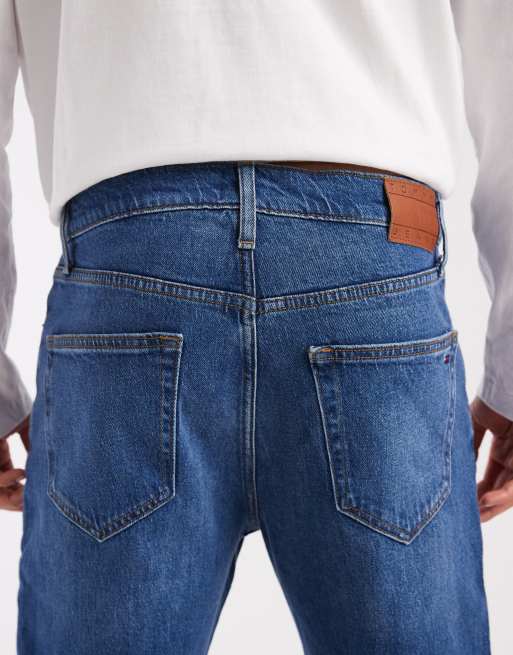 Tommy Jeans Robbie relaxed bootcut jeans in dark denim , 5 of 5