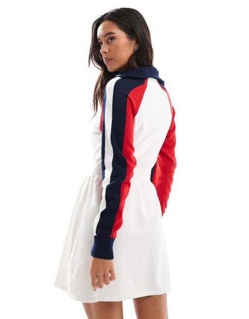 Robe pull color block outlet