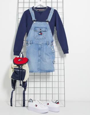 robe salopette tommy hilfiger