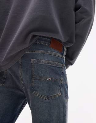 Tommy Jeans Ronnie Denim Shorts In Navy