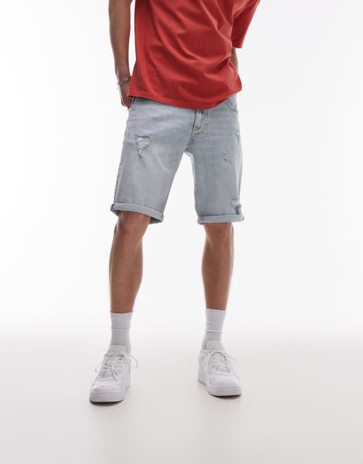 Tommy Jeans Ronnie denim shorts in light wash, 2 of 5