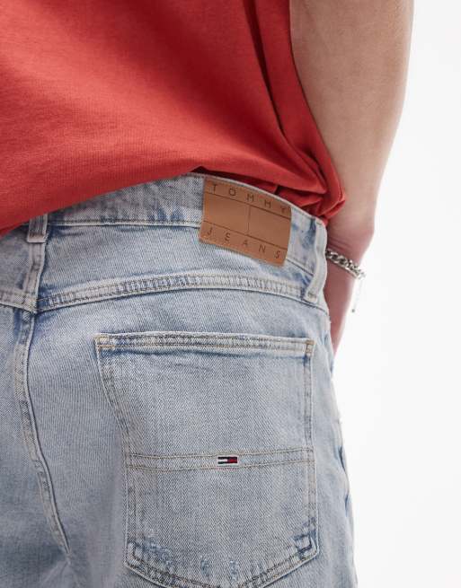 Tommy Jeans Ronnie denim shorts in light wash, 5 of 5