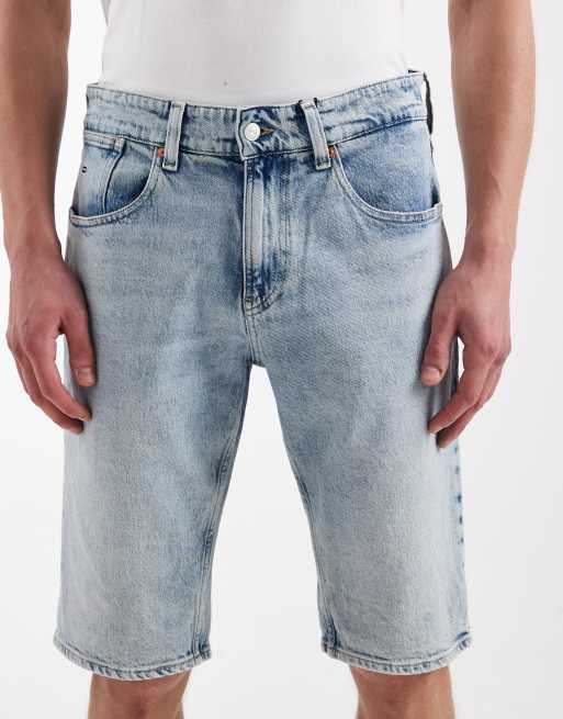 Tommy Jeans – Ronnie – Jeansshorts i ljus tvätt, 5 av 5