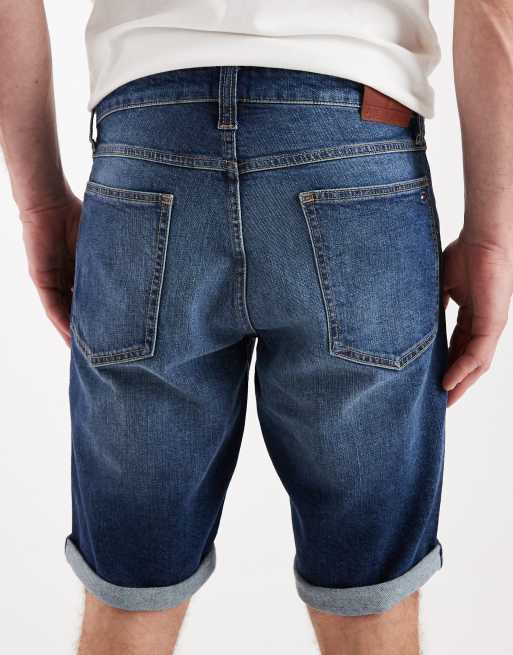 Tommy Jeans – Ronnie – Jeansshorts in verwaschenem Dunkelblau, 5 von 5