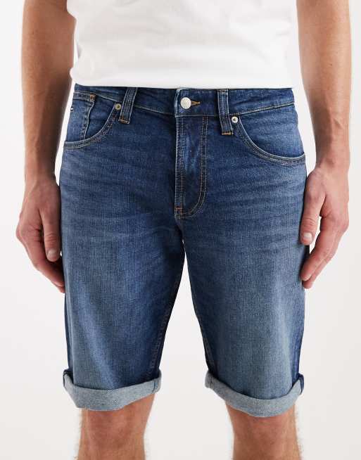 Tommy Jeans - Ronnie - Mørkeblå denimshorts, 4 af 5