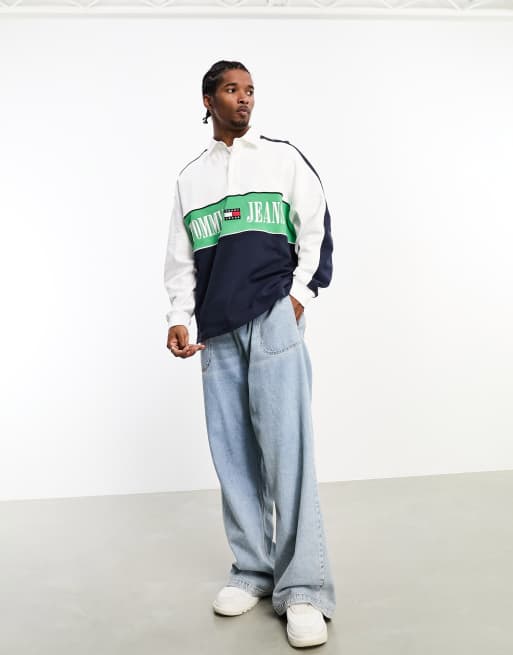 Tommy jeans rugby jumper discount