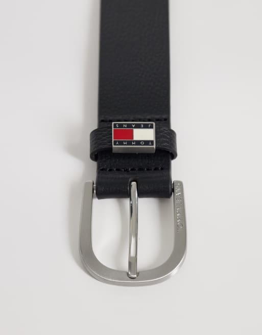 Tommy Jeans ryan 3.5 cm belt in black, 2 of 3