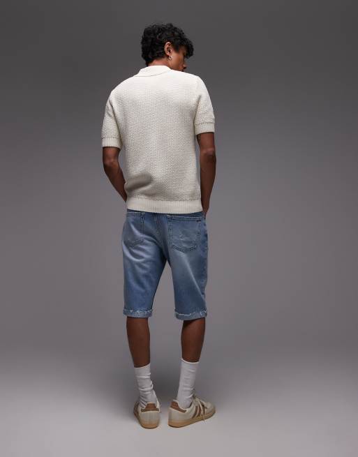 Tommy Jeans Ryan cuffed denim shorts in light wash, 2 of 5