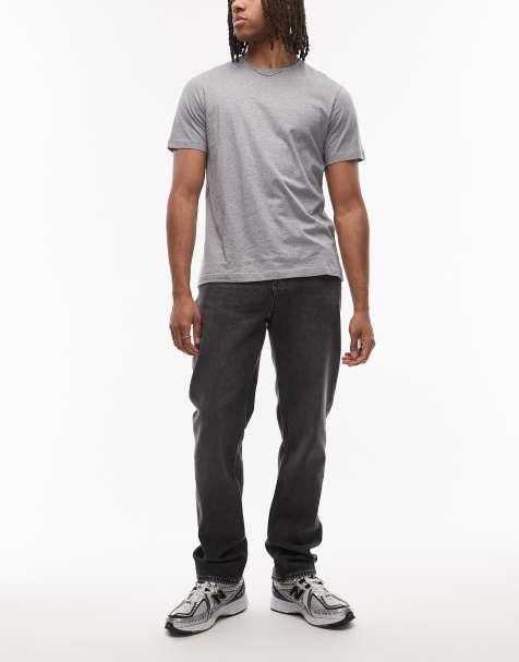 Tommy Jeans - Ryan - Forvaskede sorte slim-jeans med lige ben - view 1