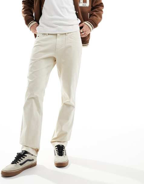 Tommy Jeans Ryan garment dye pants in off white - view 1