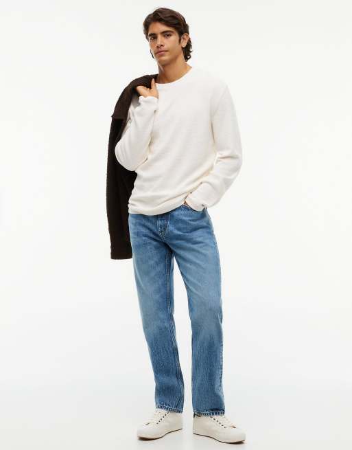 Tommy Jeans Ryan jean slim droit délavé en denim clair, 2 de 7