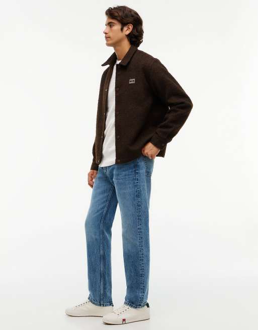 Tommy Jeans Ryan jean slim droit délavé en denim clair, 3 de 7