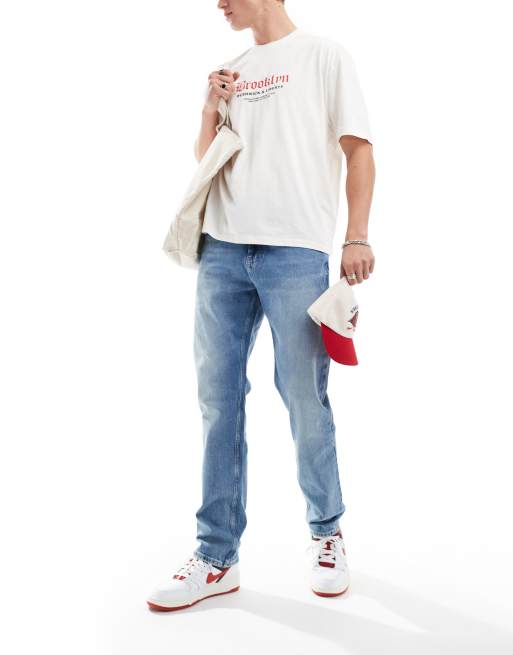 Tommy Jeans - Ryan - Jeans med lige ben i lys vask i regular fit