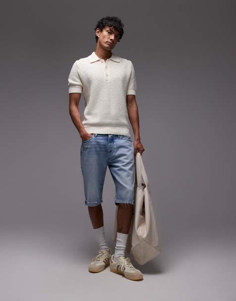 Tommy Jeans – Ryan – Jeans-Shorts in heller Waschung mit umgeschlagenem Saum - view 1