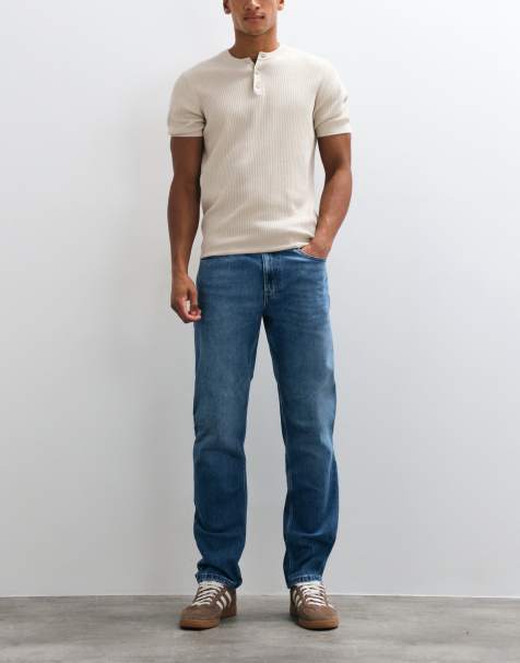 Tommy Jeans Ryan jeans slim straight fit lavaggio medio blu - view 1