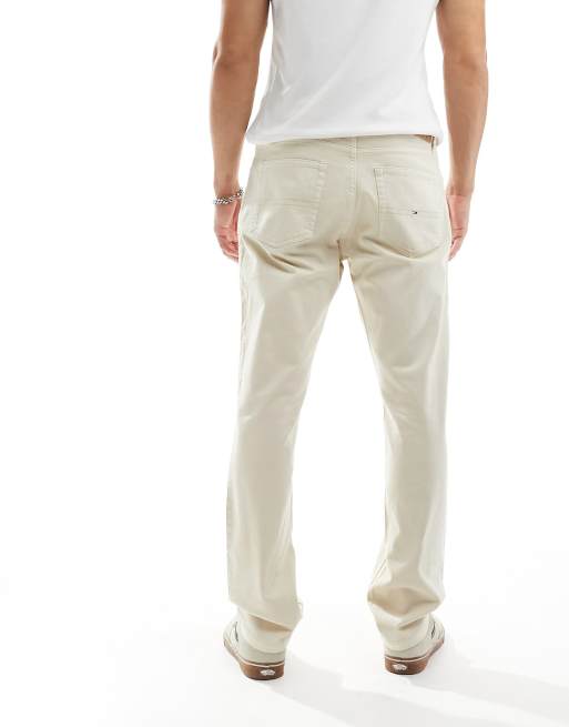 Tommy Jeans - Ryan - Pantaloni bianco sporco tinti in capo, 5 di 5
